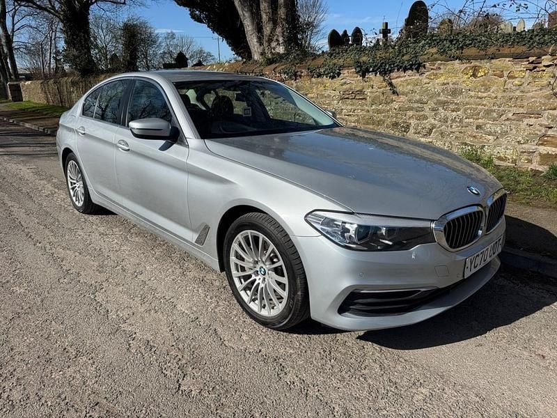 Used BMW 530e Luxury Line 2020 Silver Sedan