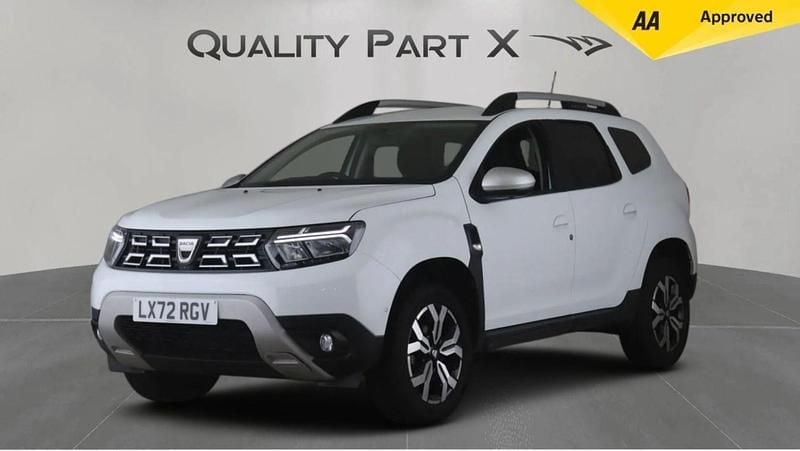 Used Dacia Duster Prestige 2023 White Hatchback