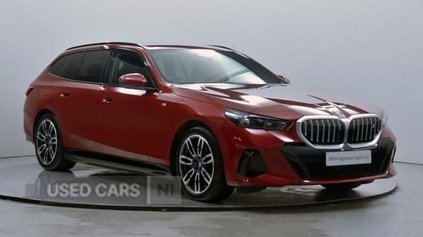 Used BMW i5 M Sport 250 kW (340 HP) 2025 Red Estate