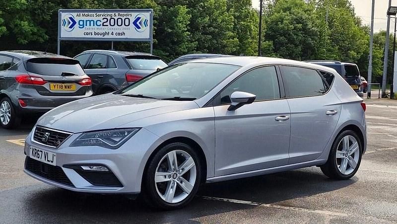 Silver Used 2017 Seat Leon FR Hatchback | £8,595 (Fair price) - Image 1/4