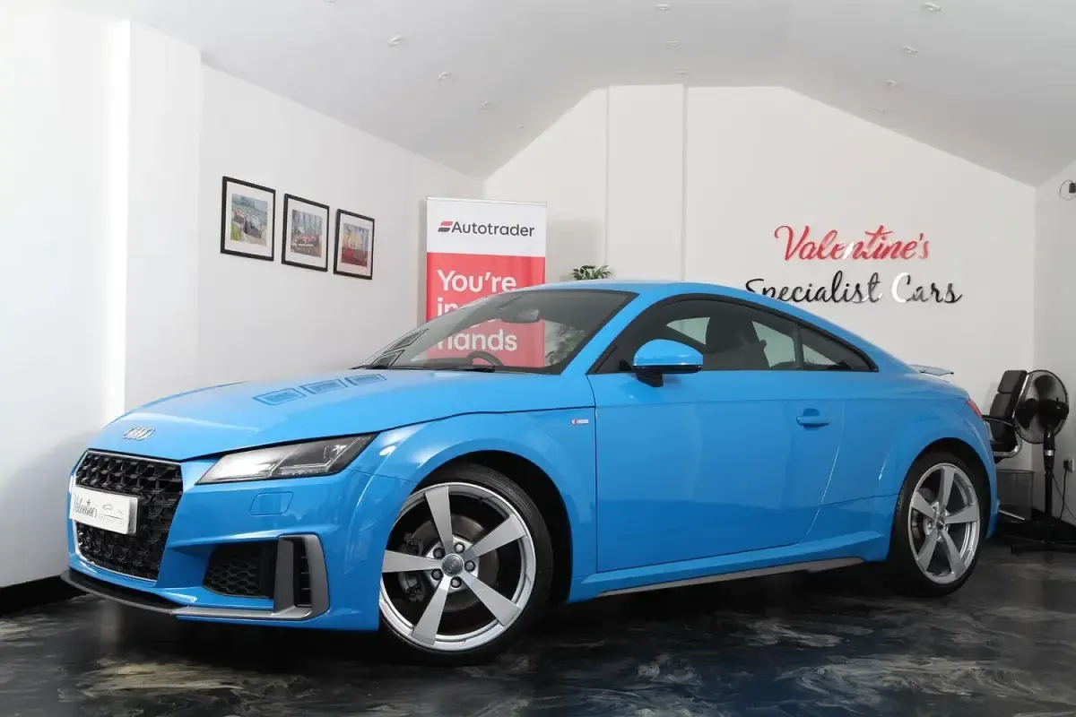 Used Audi TT S-Line 245 HP (180 kW) 2020 Blue Coupe