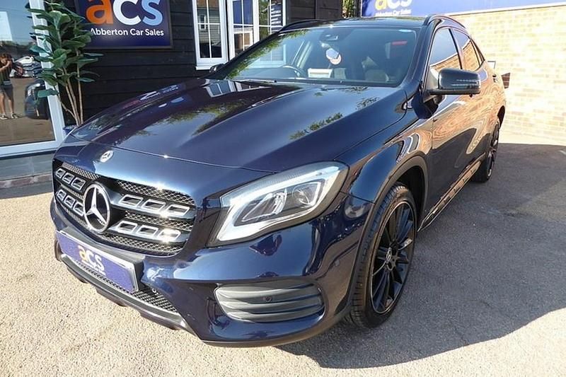Blue Used 2018 Mercedes GLA220 AMG Line Premium SUV | £15,250 (Fair price) - Image 1/1