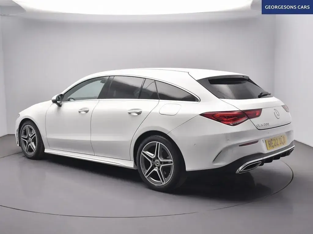 Used Mercedes CLA200 AMG Line Premium 2022 White Estate