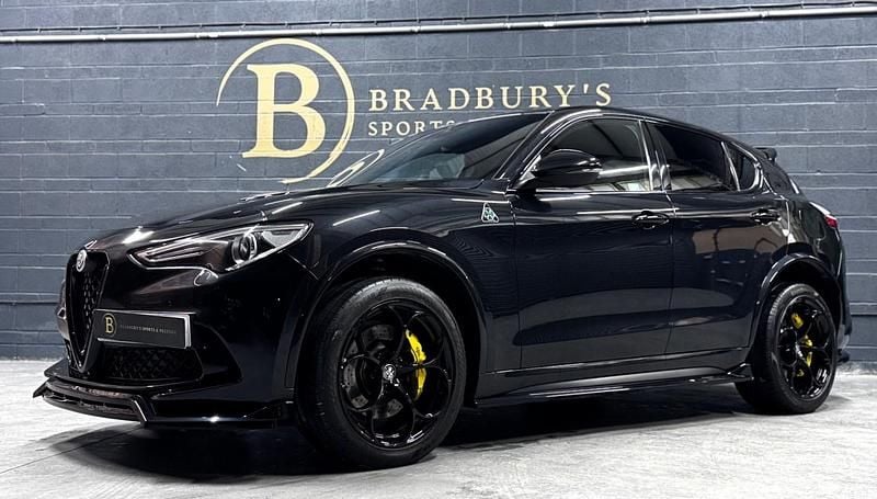 Black Used 2019 Alfa Romeo Stelvio Quadrifoglio SUV | £34,450 (Fair price) - Image 1/4