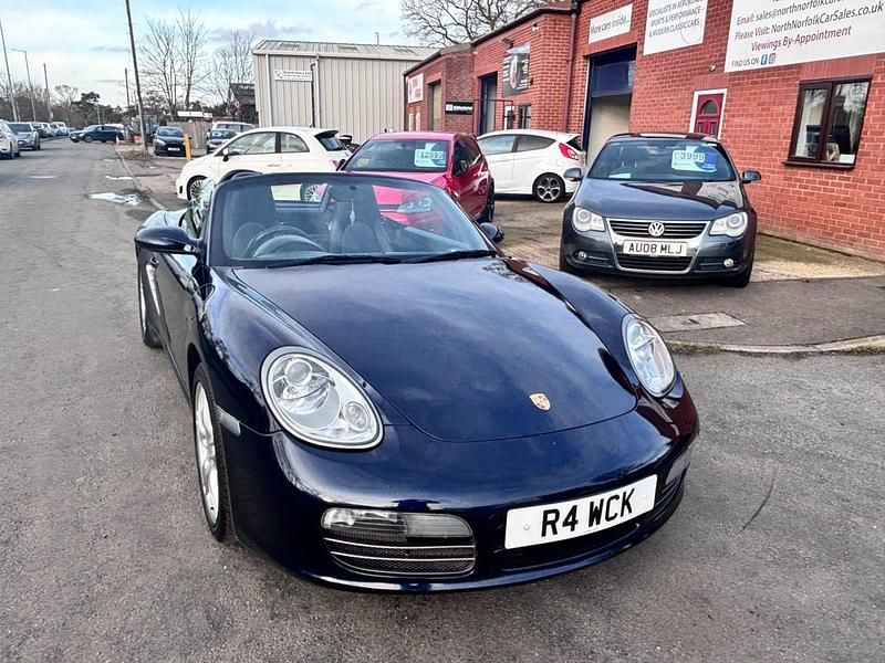 Used Porsche Boxster 295 HP (216 kW) 2006 Blue Cabriolet