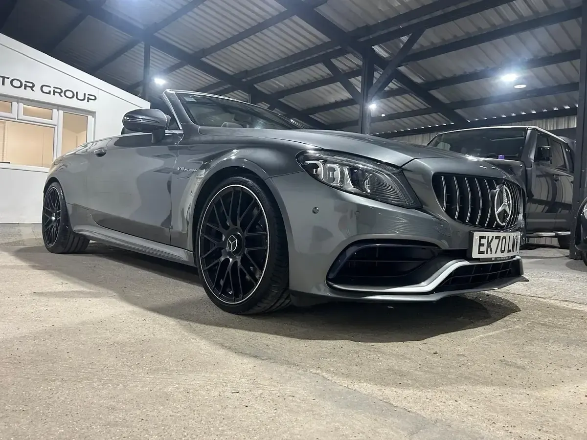 Used Mercedes C63 AMG Premium Plus 2020 Grey Cabriolet