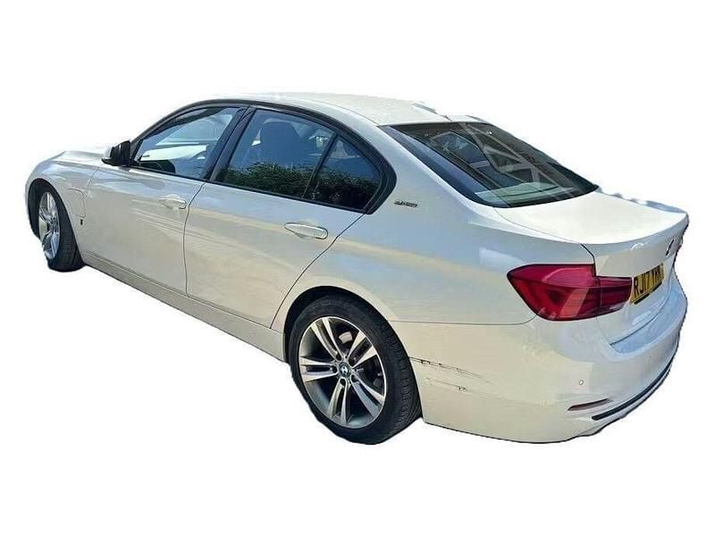 Used BMW 330e Sport Line 2017 White Sedan