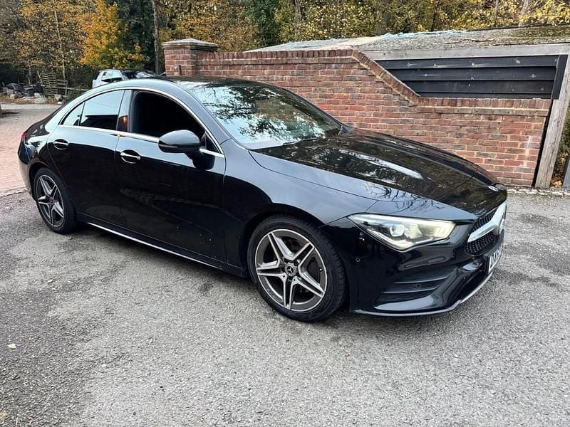 Black Used 2019 Mercedes CLA200 AMG line Coupe | £12,995 (A bit pricey) - Image 1/4
