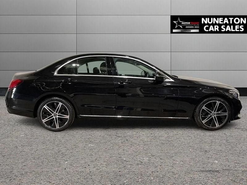 Used Mercedes C200 2020 Black Sedan