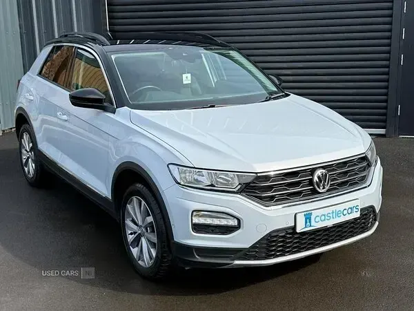Used VW T-Roc Design 115 HP (84 kW) 2020 Silver SUV