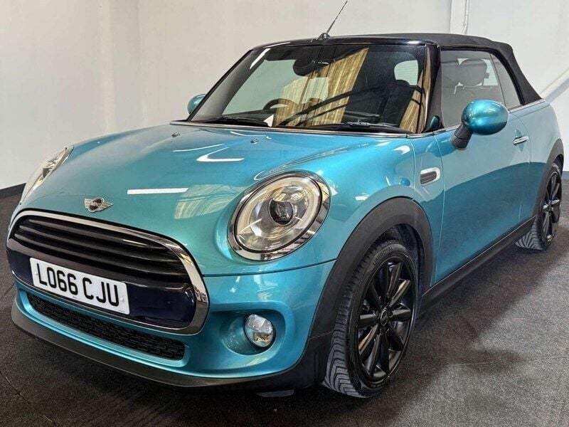 Turquoise Used 2016 Mini Cooper Cabriolet Cabriolet | £12,195 (Fair price) - Image 1/4