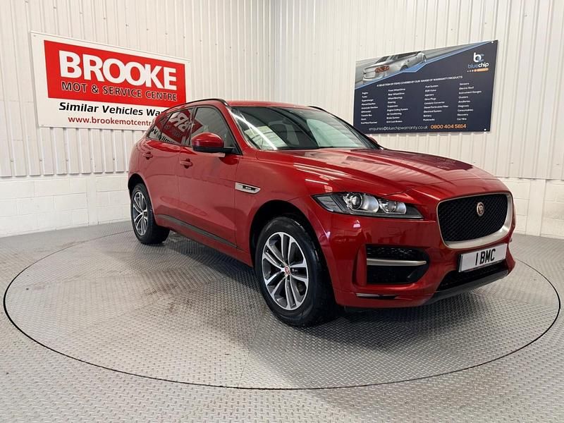 Red Used 2017 Jaguar F-Pace R-Sport SUV | £12,290 (Fair price) - Image 1/2