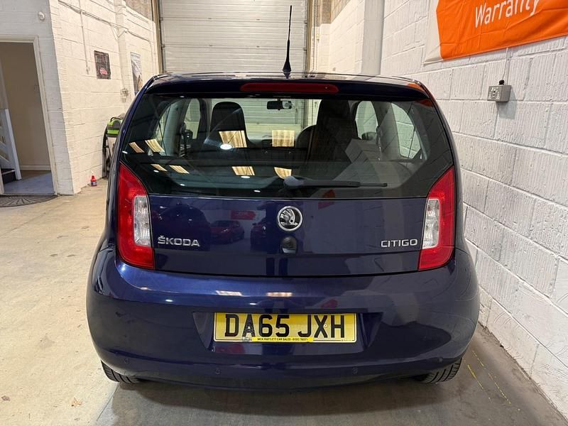 Used Skoda Citigo SE 2015 Blue Hatchback
