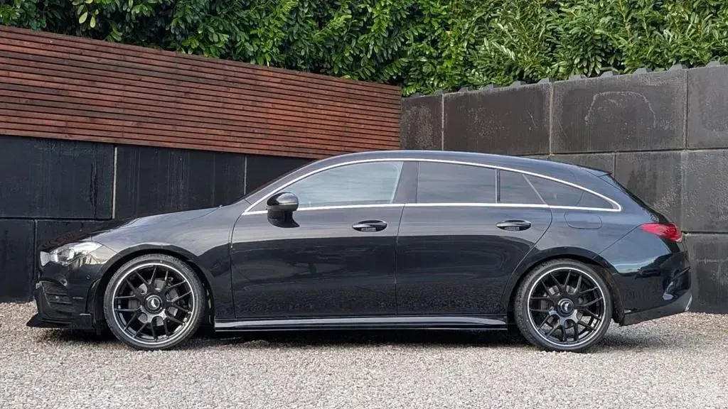 Used Mercedes CLA220 AMG Line Premium Plus 2021 Black Coupe