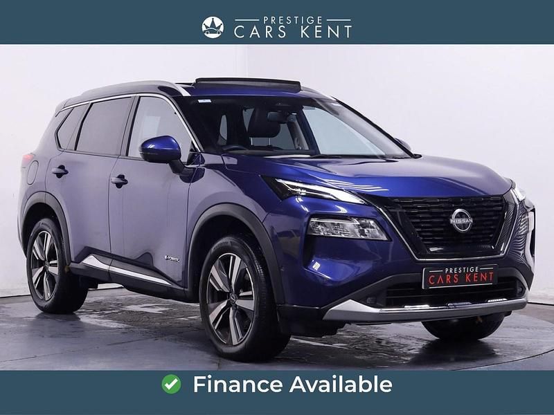 Blue Used 2022 Nissan X-Trail Tekna SUV | £28,859 (Fair price) - Image 1/4