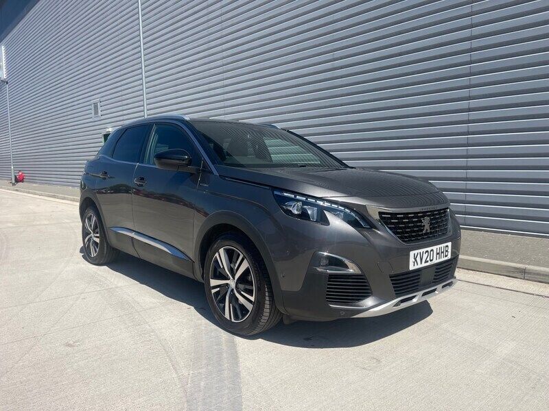 Grey Used 2020 Peugeot 3008 GT-line SUV | £12,300 (Fair price) - Image 1/4