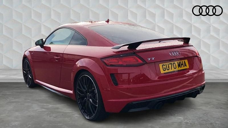 Used Audi TT Black Edition 197 HP (144 kW) 2020 Red Coupe