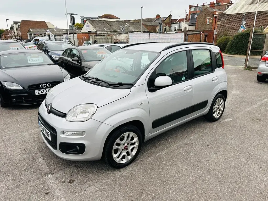 Used Fiat Panda Lounge 69 HP (50 kW) 2012 Silver Hatchback