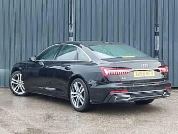 Used Audi A6 S-Line 286 HP (210 kW) 2018 Black Sedan