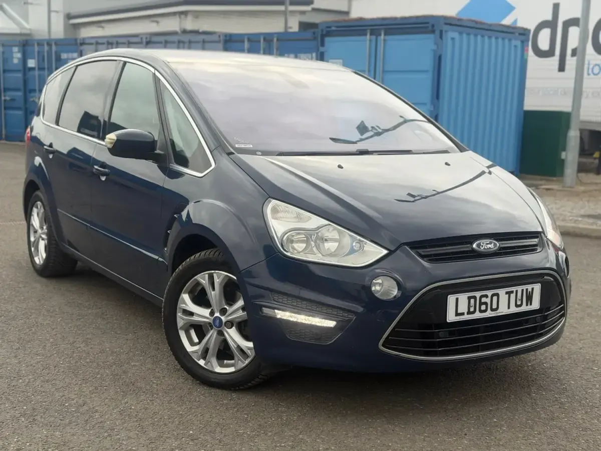 Begagnad Ford S-MAX Titanium 163 HK (119 kW) 2010 Blå Minibuss
