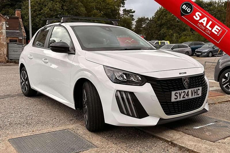 White Used 2024 Peugeot 208 Active Hatchback | £15,150 (A bit pricey) - Image 1/1