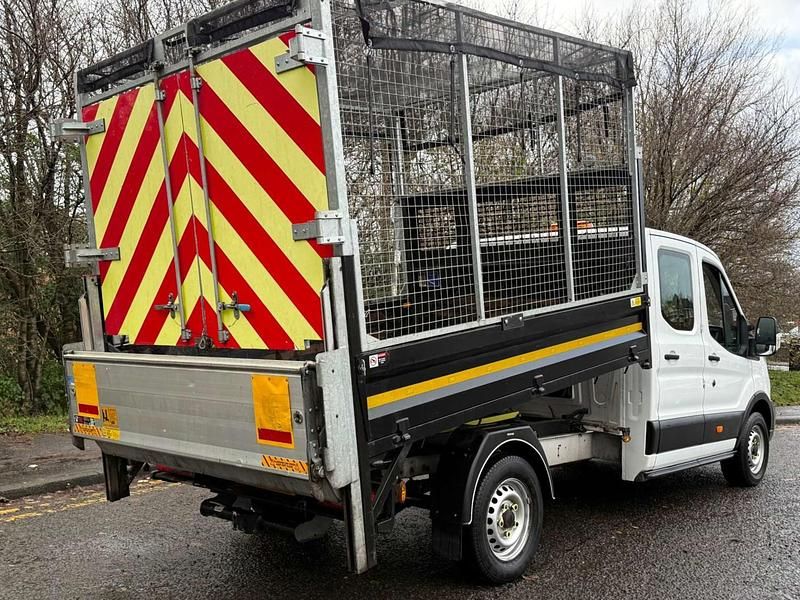 Used Ford Transit 130 HP (95 kW) 2021 White Cabriolet