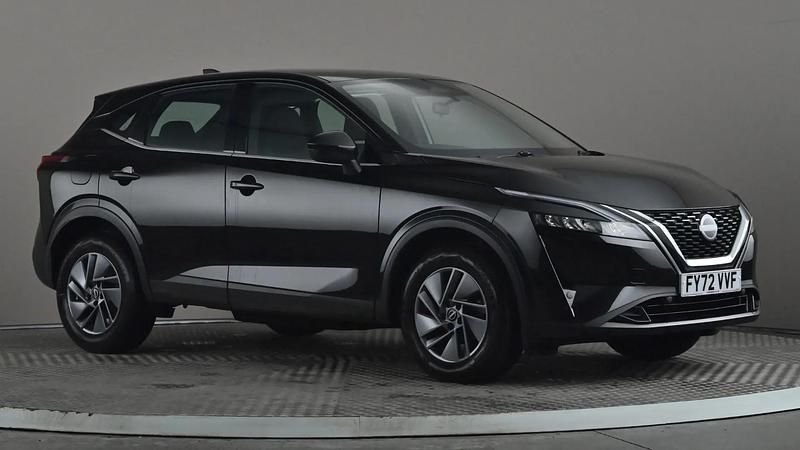 Black Used 2022 Nissan Qashqai Acenta Premium SUV | £13,798 (Super price) - Image 1/4