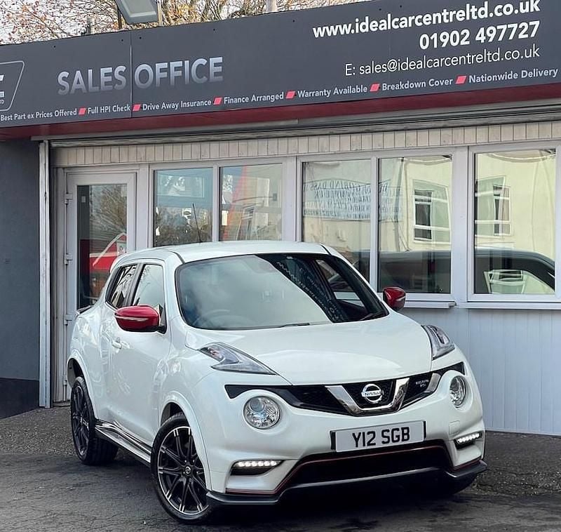 White Used 2017 Nissan Juke Nismo RS SUV | £9,495 (A bit pricey) - Image 1/3