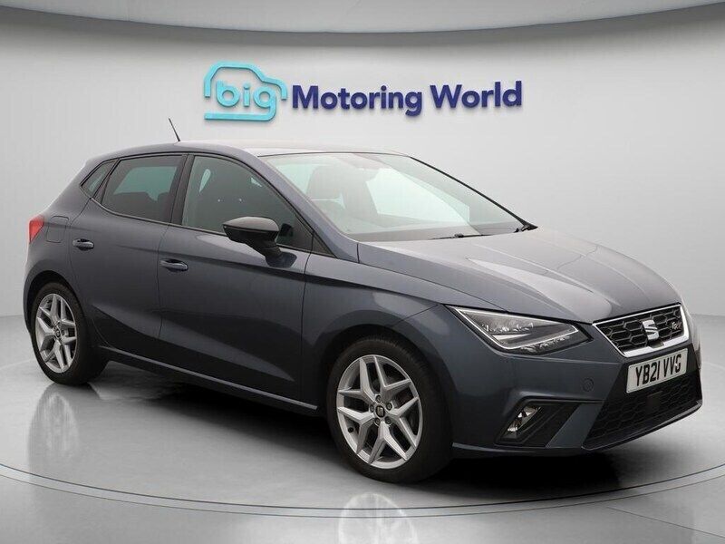 Grey Used 2021 Seat Ibiza FR Hatchback | £13,600 (Good price) - Image 1/4