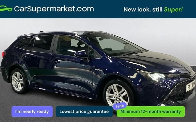 Used Toyota Corolla 122 HP (89 kW) 2021 Blue Estate