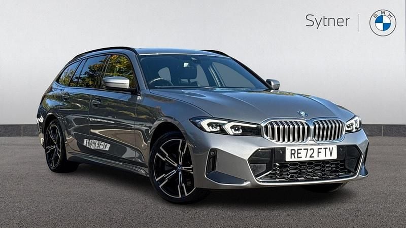 Grey Used 2022 BMW 330e M Sport Estate | £29,000 (Fair price) - Image 1/4