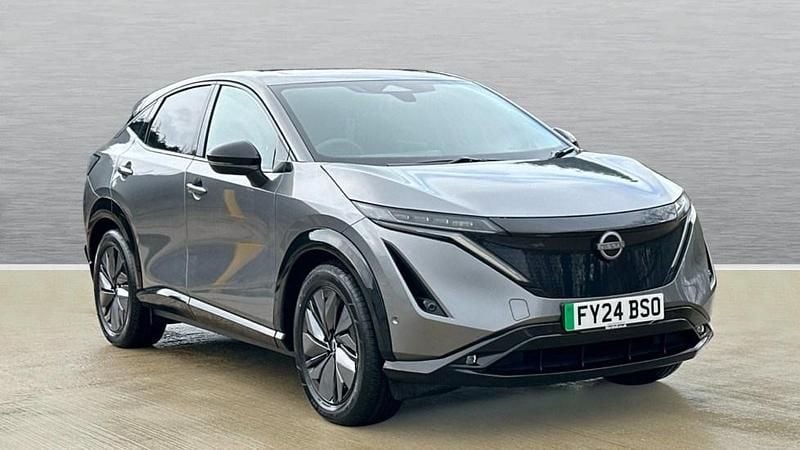 Metallic gun metallic Used 2024 Nissan Ariya Evolve SUV | £33,777 (A bit pricey) - Image 1/4