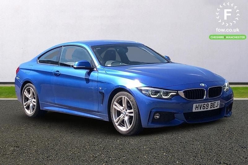 Blue Used 2019 BMW 420 Comfort Edition Coupe | £14,899 (Fair price) - Image 1/3