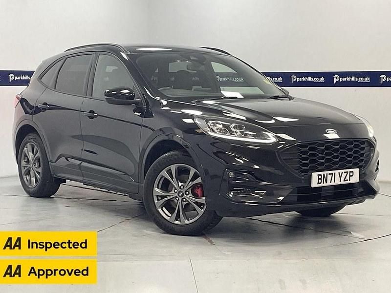 Black Used 2021 Ford Kuga ST-Line SUV | £13,970 (Fair price) - Image 1/4