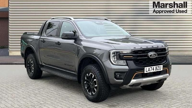 Grey Used 2024 Ford Ranger Wildtrack Pickup | £39,995 (Good price) - Image 1/4