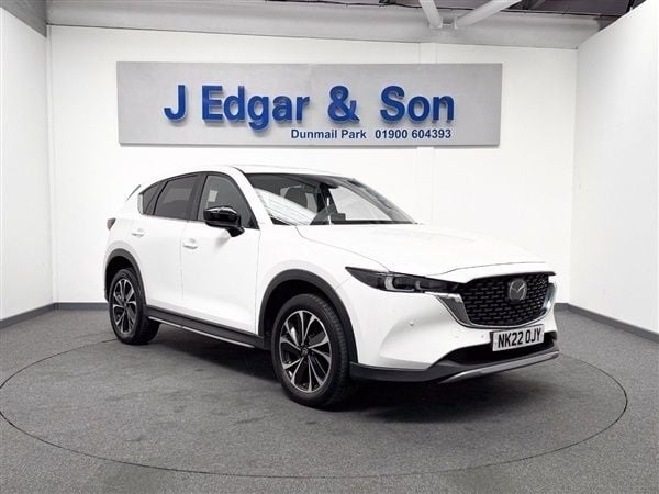 White Used 2022 Mazda CX-5 Newground SUV | £19,995 (Expensive) - Image 1/1
