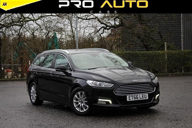 Black Used 2017 Ford Mondeo Titanium Estate | £7,000 (Fair price) - Image 1/4