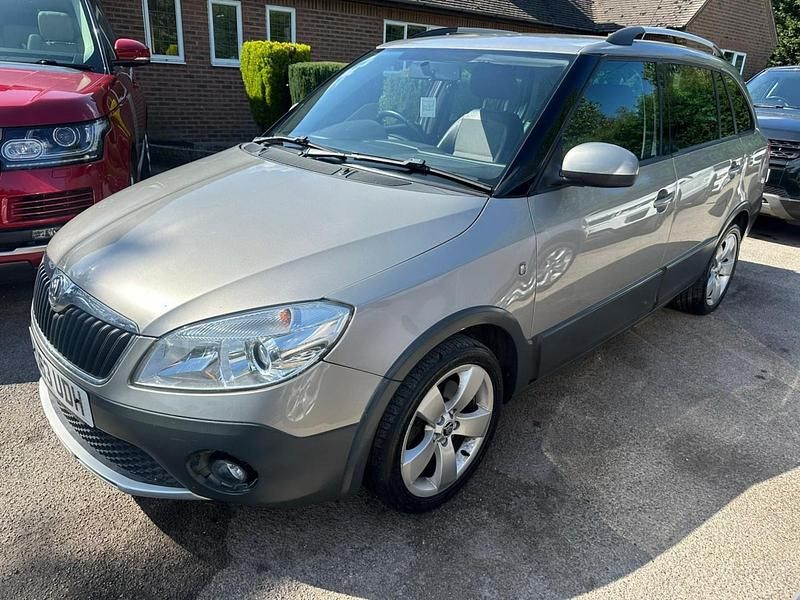 Beige Used 2013 Skoda Fabia Estate | £2,200 (Good price) - Image 1/4