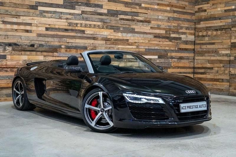Black Used 2015 Audi R8 Spyder Comfort Cabriolet | £57,495 (Good price) - Image 1/4