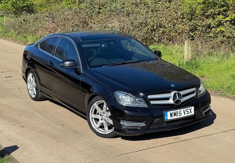 Used Mercedes C250 Sport Edition 2015 Black Coupe