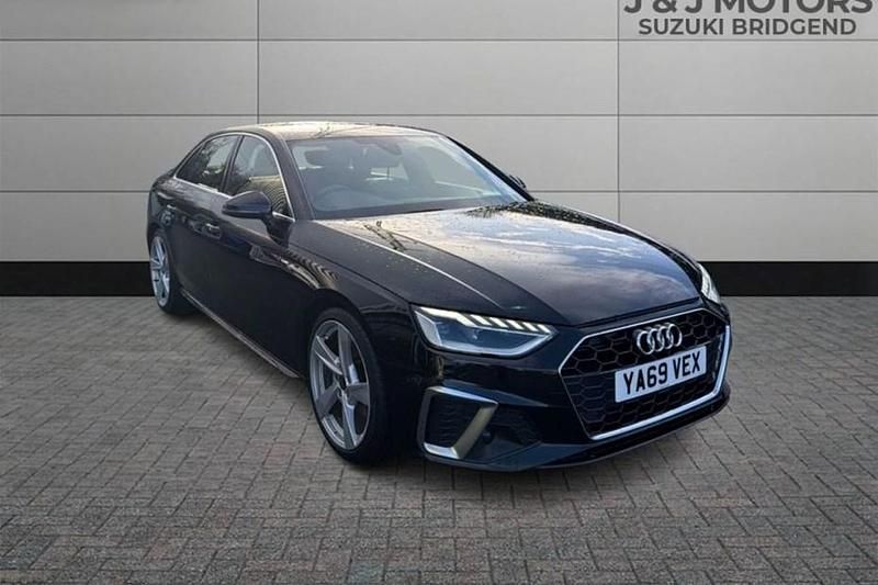 Black Used 2020 Audi A4 S-Line Sedan | £17,999 (Fair price) - Image 1/1