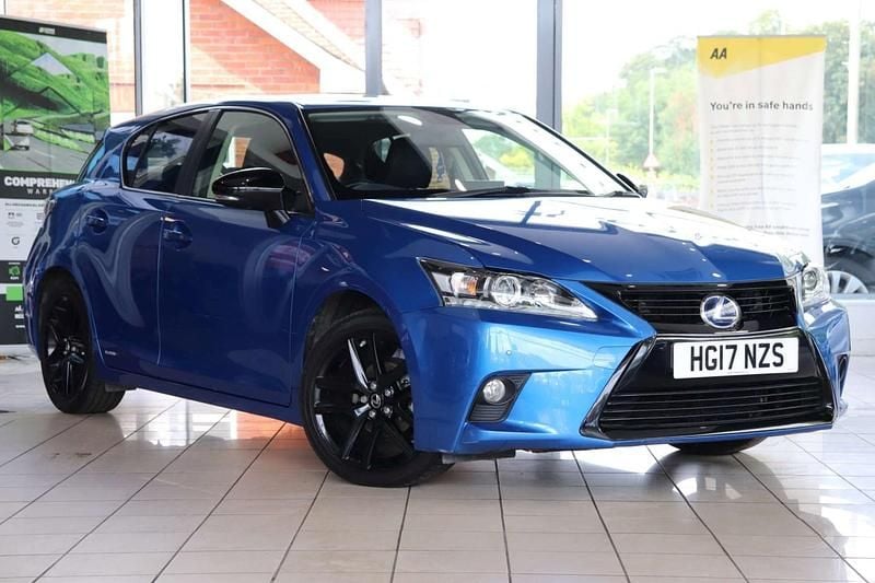 Blue Used 2017 Lexus CT200h Sport Line Hatchback | £13,760 (Fair price) - Image 1/4