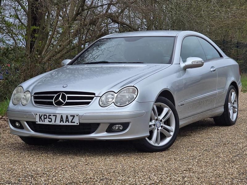 Used Mercedes CLK200 Avantgarde 2007 Silver Coupe