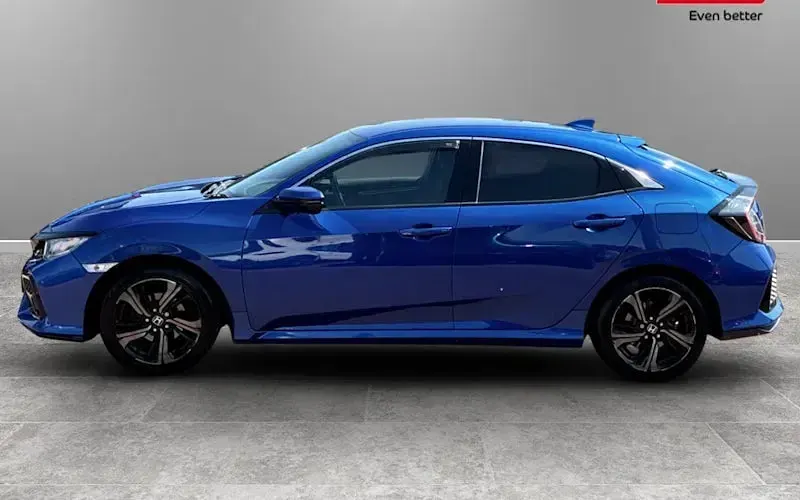 Used Honda Civic SR 129 HP (94 kW) 2017 Blue Hatchback