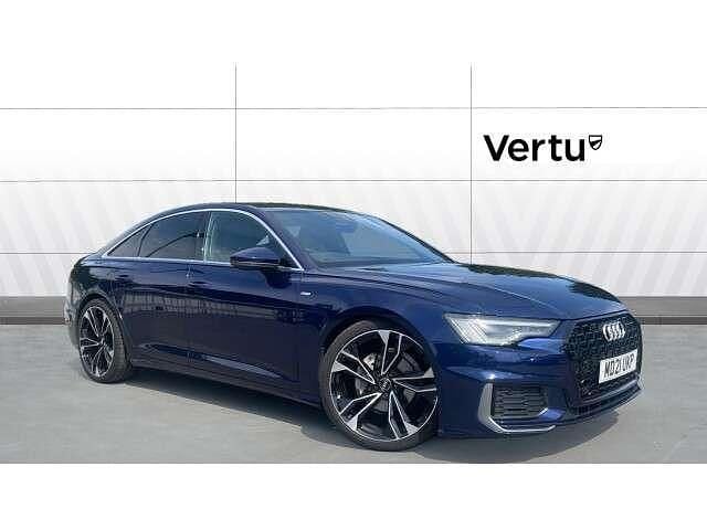 Blue Used 2021 Audi A6 S-Line Sedan | £22,750 (Super price) - Image 1/4