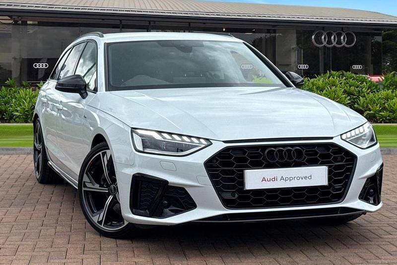 White Used 2024 Audi A4 Black Edition Estate | £30,980 (Fair price) - Image 1/4