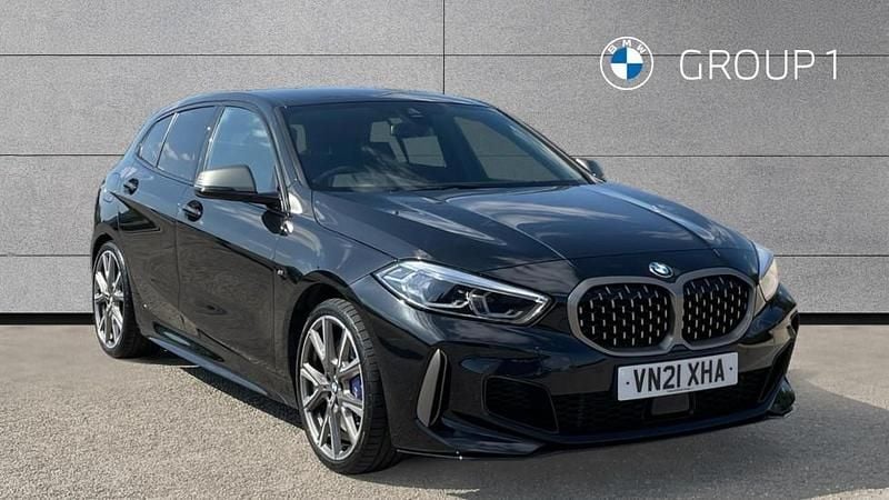 Black Used 2021 BMW M135 M Sport Hatchback | £26,995 (Fair price) - Image 1/4