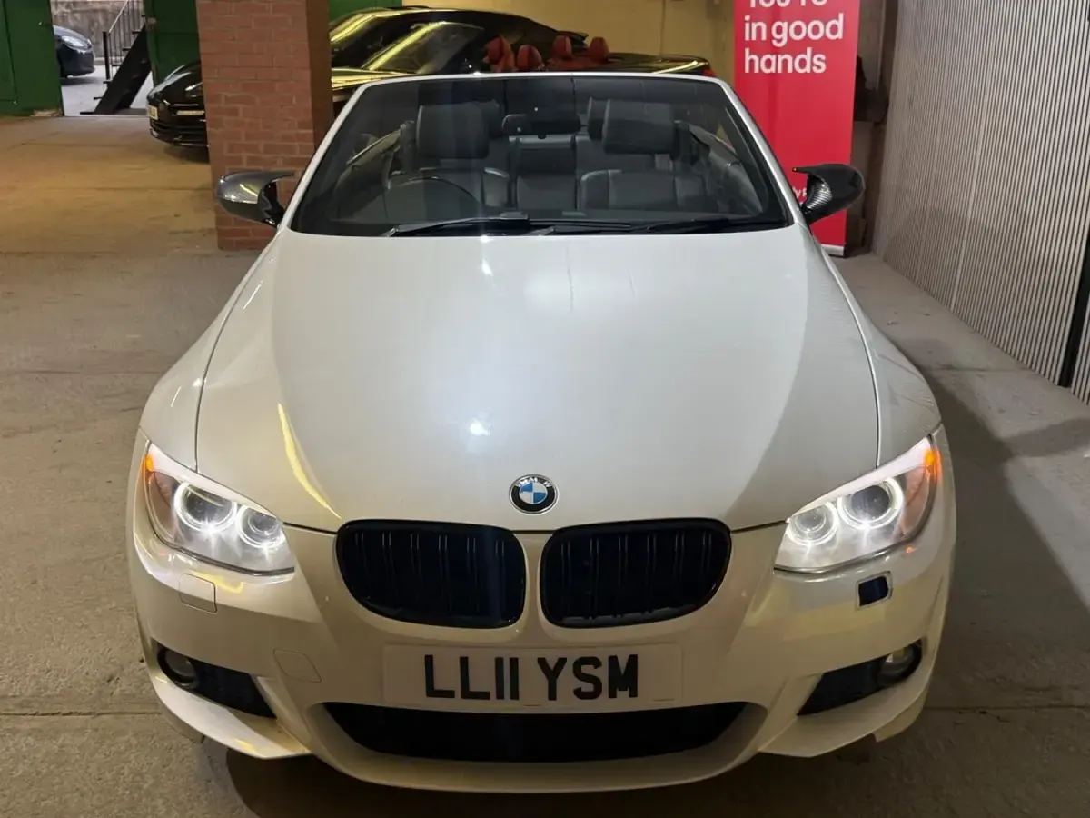 Used BMW 325 Cabriolet M Sport 2011 White Cabriolet