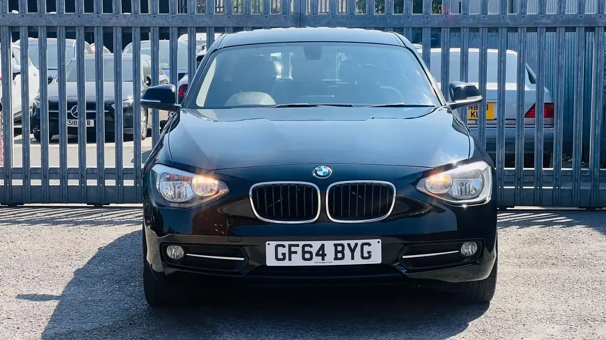 Used BMW 116 Sport Line 136 HP (100 kW) 2014 Black Hatchback