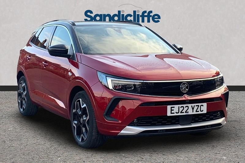 Red Used 2022 Vauxhall Grandland X Elite SUV | £16,857 (Fair price) - Image 1/4